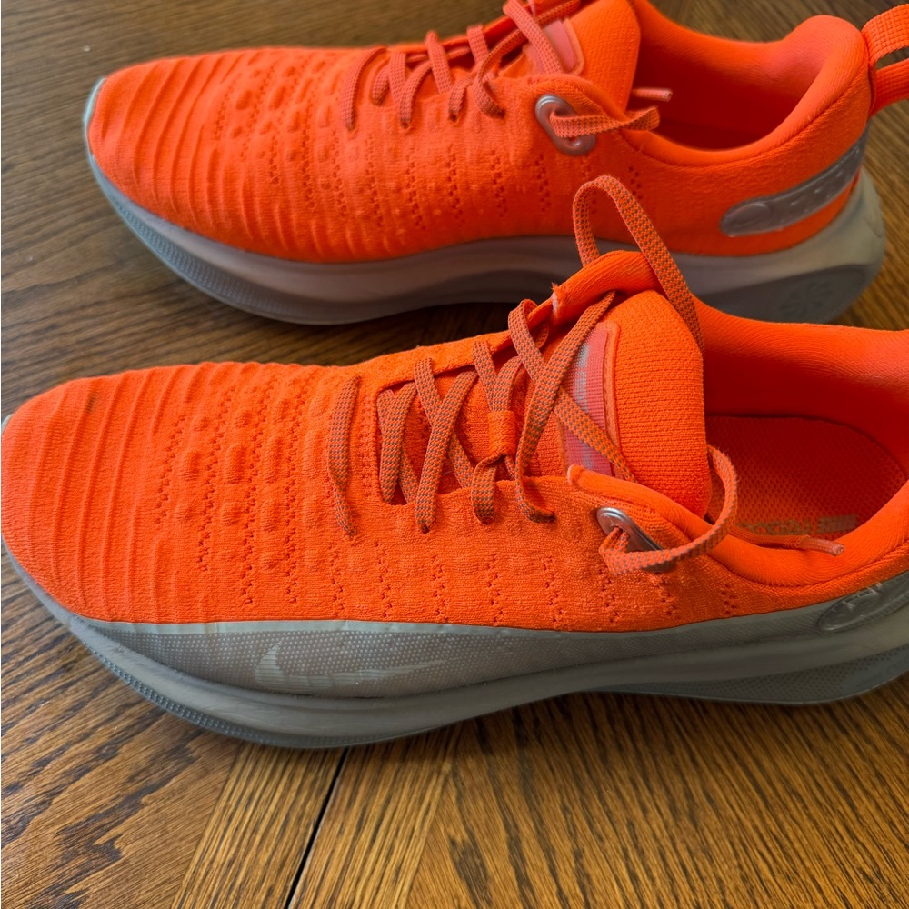 Bright Orange Athletic Sneakers